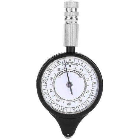 Curvimètre, Mini Extérieure Outil de Navigation Curvimètre, Distance Caculator Outil de Cartographie Métal Roue pour Camping Randonnée à Vélo Chasse Extérieure