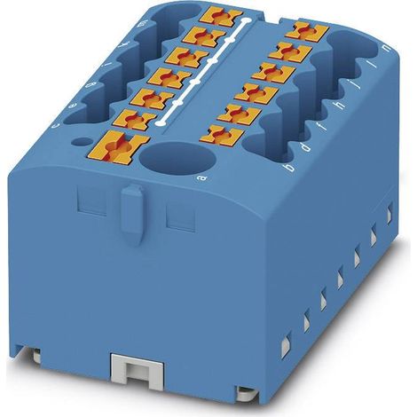 Phoenix Contact PTFIX 6/12X2,5 BU Bloc de distribution bleu