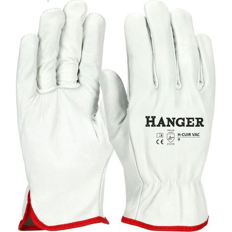 Hanger H-Cuir VAC T 10 Guanti di Protezione Naturali