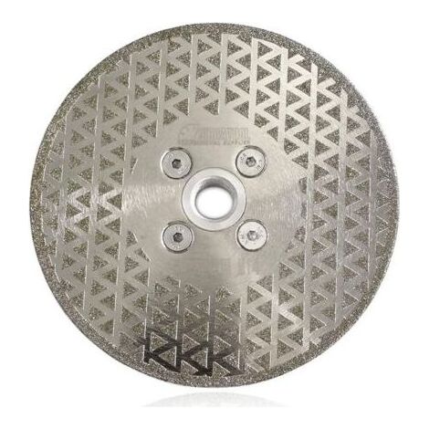 Disque diamant 125mm – Lame électroplaquée double face pour coupe pierre, marbre, granit – Utilisation à sec ou humide (1/5)