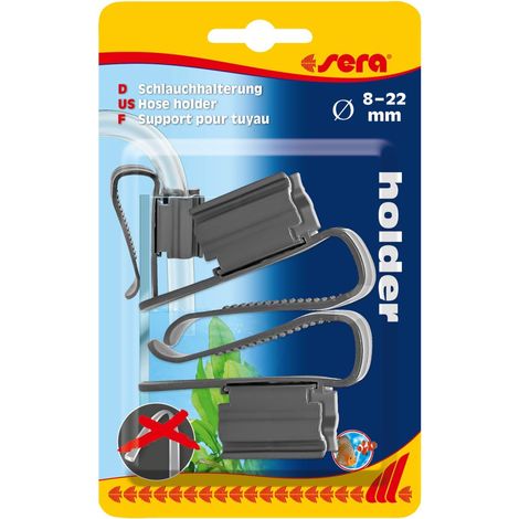 sera Supporto per Tubo da 8 – 22 mm per Acquario, Accessorio Ideale per Un Cambio d'Acqua (1/2)