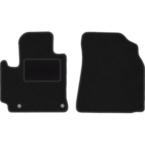 Tapis avant noirs pour : Toyota RAV4 II 2WD 5 portes (2001-2005) (1/5)