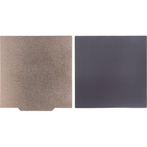 Plateau d'impression 3D en acier à ressort double face PEI PET 180x180mm avec base magnétique souple pour lit chauffant (1/5)