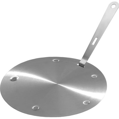 plaquee d'adaptateur à induction - Terte de cuisson à induction plaquee de convertisseur Adaptateur d'intégration en acier inoxydable Plaques de hob mijotées du convertisseur Diffuseur Disque (1/5)