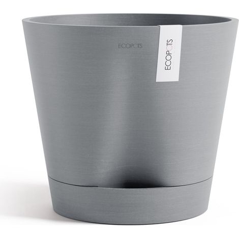 Ecopots Venice 2 30 Blumentopf - L 30 cm x H 27,5 cm - Innen- und Außenbereich
