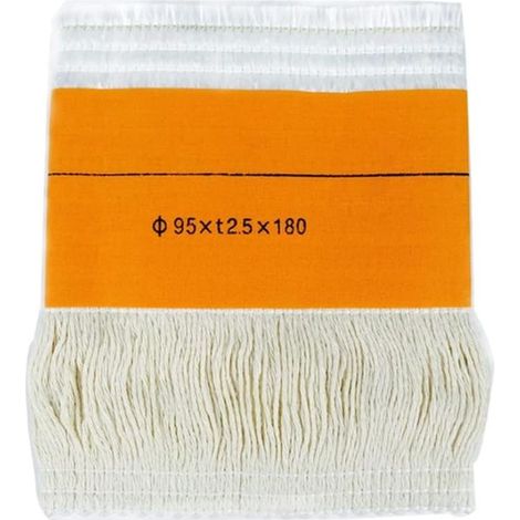 Lot de 2 mèche de rechange pour poêle à pétrole au kérosène - Fibre de verre + mèche de chauffage coton (95xT2.5x180 mm) (1/5)