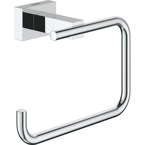 Grohe Essentials Cube WC-Papierhalter eckig ohne Deckel chrom 40507001 (1/2)