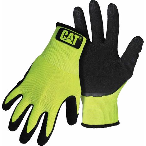 Gants Latex Haute Visibilité CAT017418 Caterpillar Plusieurs tailles disponibles