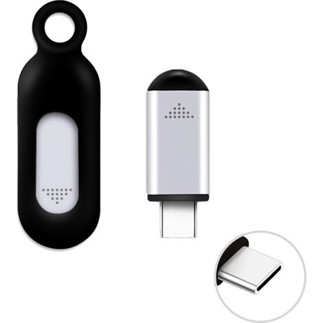 Kabelloser Infrarotsender für Smartphones, universelle Mini-Fernbedienung mit Typ-C-Anschluss, Ersatz für Android-Smartphones, Fernseher, Klimaanlagen, Ventilatoren und Kameras