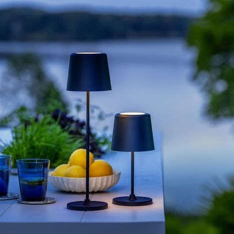 Brilliant Außen-Tischlampe Kaami 2W  warmweiß dimmbar USB Ausendecken-wandleuchten