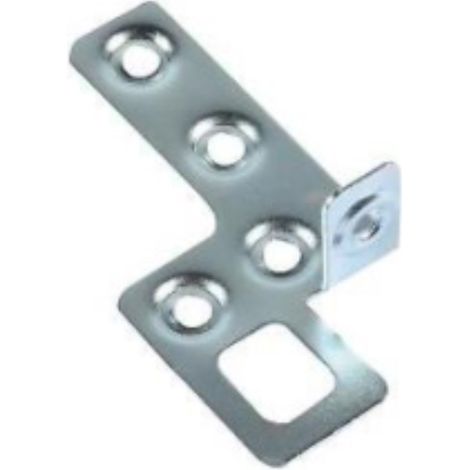ORECA - 4 ATTACCAGLIE PER PENSILI IN ACCIAIO ZINCATO 80X40MM