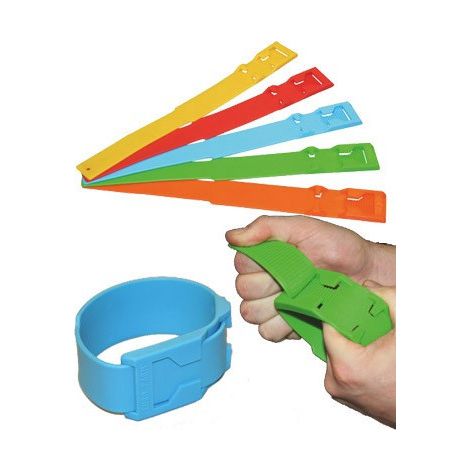 Bracelet en plastique Kerbl pour Vacum, 37 x 3,8 cm, rouge