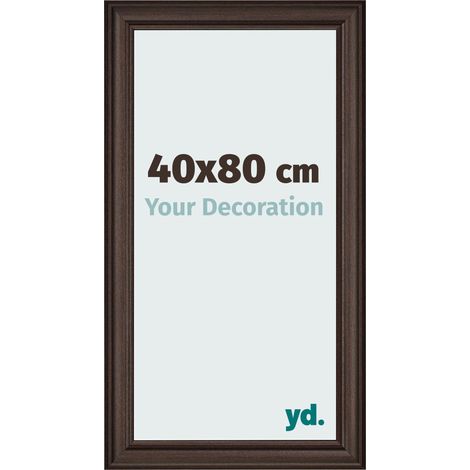 yd. - Cadre photo 40x80 - Chene Fonce - MDF - Lazio