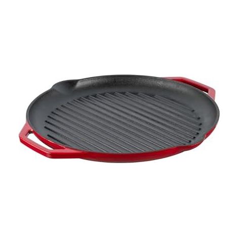 Sourcing Sartén para asar de hierro fundido esmaltado rojo 34 cm