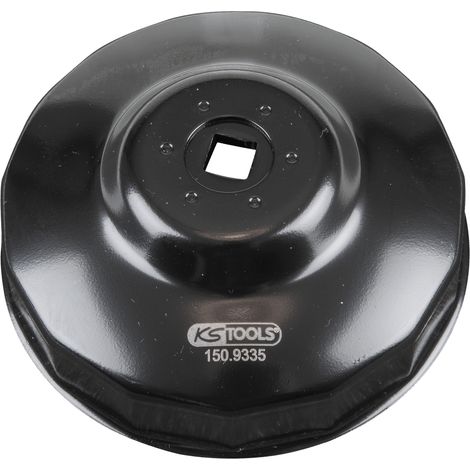 KS Tools - Cloche pour filtre à huile 3/8'', diamètre 100 mm - 150.9335 (1/3)