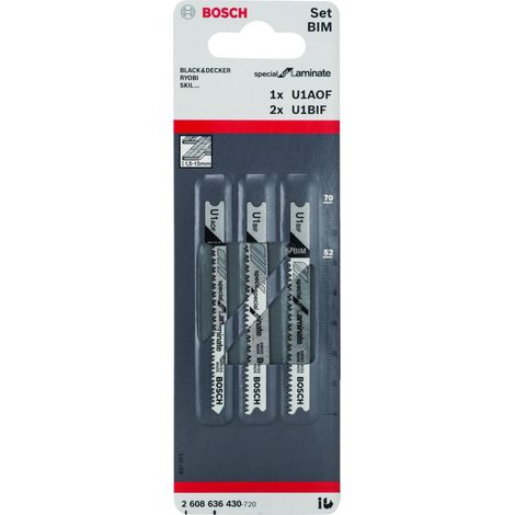 Bosch PRO Laminate Set U-vástago 3-pzs. - 2608636430