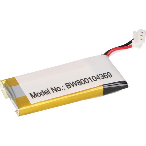 Headset-Akku 180mAh Li-Polymer passend für Sennheiser BATT-03 504374 (1/5)