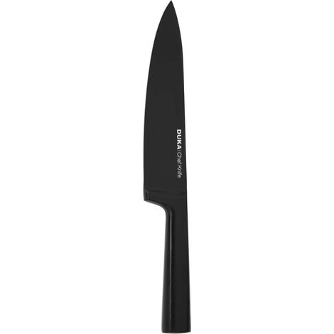 Professionelles Kochmesser 20 cm, schwarzer Edelstahl, Loft Duke (1/3)