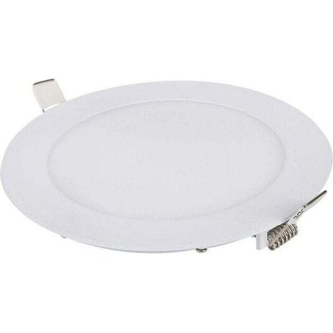 Set of 1 dimmable LED recessed spotlight (9 W, 6000 K) – extra-flat bathroom ceiling lights (1/4)