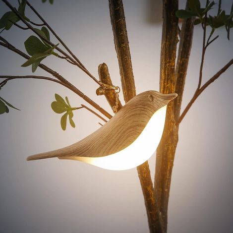 JANMIR-Lampe de table tactile oiseau mignon - Lampe de chevet motif oiseau mignon (1/5)