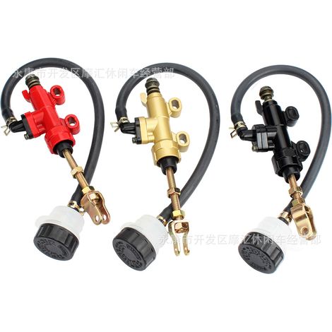 Support de protection pour amortisseur avant compatible avec les modèles KTM, Honda, Yamaha, Kawasaki et Suzuki - Noir (1/5)