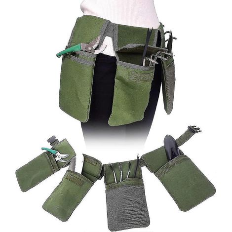 Sac banane de rangement pour outils de jardinage - cadeaux de Noël pour jardinières, sac fourre-tout robuste pour outils de jardin [jkw] (1/5)