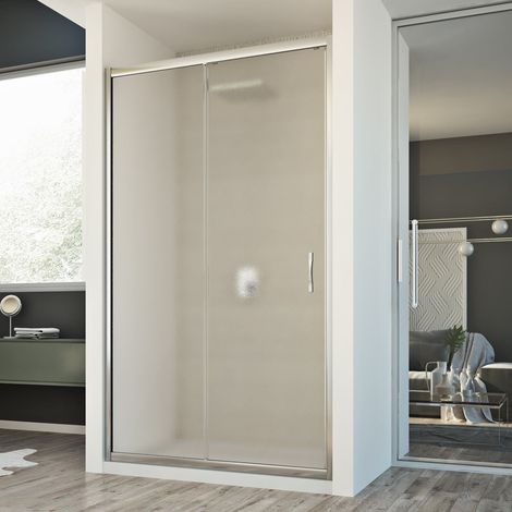 Porta doccia vetro stampato h 198 mod. Young 1 Anta 150 cm
