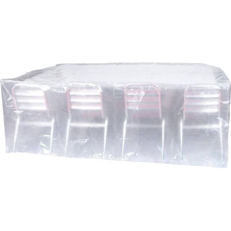 Housse 90g pour Table Rectangulaire et Chaises 310x150xH80 cm - Protection Légère et Durable - D-Work