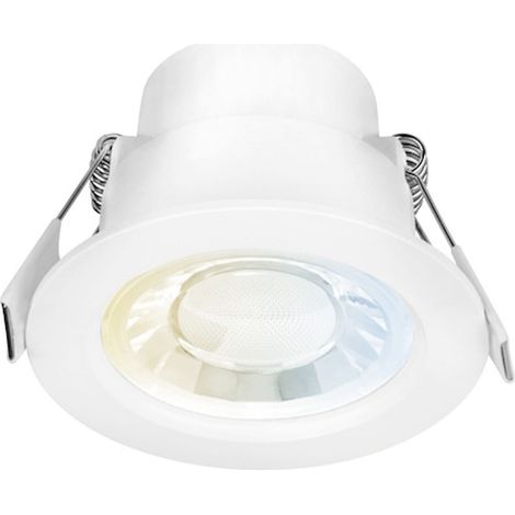 spot encastré à led - sprytecs - fixe - 6w - cct - 60d - blanc - abi - aurora dl149963