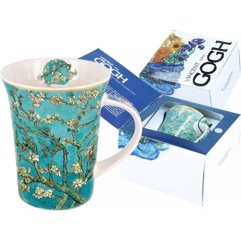 Taza Carmani Van Gogh con diseño de almendras en flor (1/3)