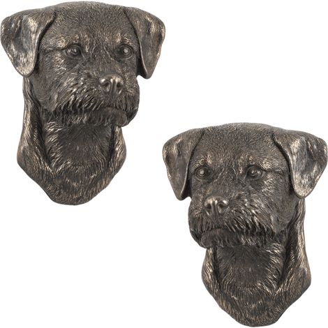 Border Terrier - una statuetta canina, un busto da appendere, una decorazione unica per gli amanti dei cani, realizzata da Art-Dog. (1/5)