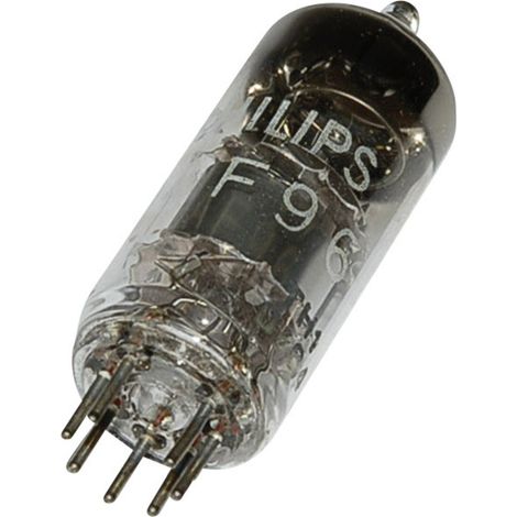 Philips DAF 96 = 1 AH 5 Elektronenröhre Diode-Pentode 120 V 170 µA Polzahl: 7 Sockel: B7G Inhalt 1