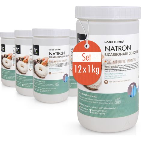 Höfer Chemie 1kg de Bicarbonate de soude 12 kg (en)