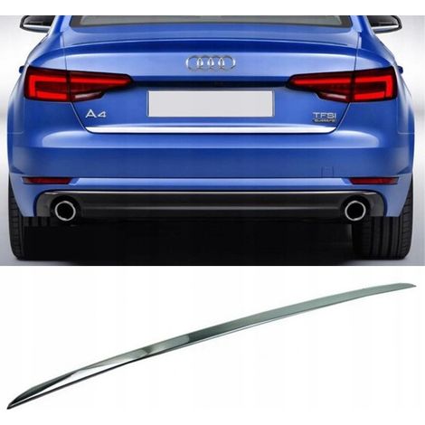 Embellecedor cromado para la tapa del maletero del Audi A4 B9 Sedán (1/5)