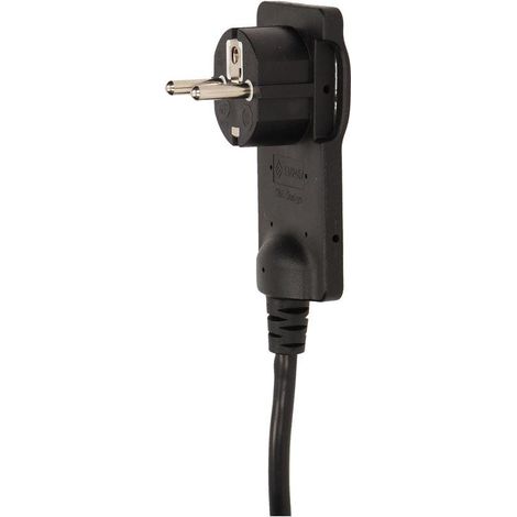 Flachstecker mit Kabel OR-AE-1312/B 230V