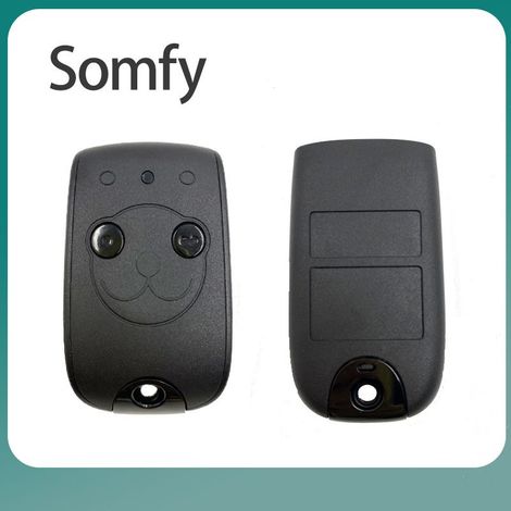SEVENGIRL SOMFY KEYTIS-NS-2-RTS Remote Control, 2-Button 433.42 MHz Transmitter for Gate and Garage Door (1/3)