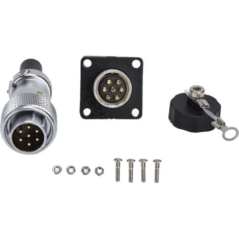Connecteur Secteur Aviation 400V WS16 Haute Performance Étanche pour Alimentation Stable (1/5)