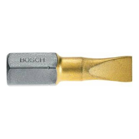 Embout fente Bosch MAX GRIP S 1,6x8 mm, 25 mm, tige 1/4" hex