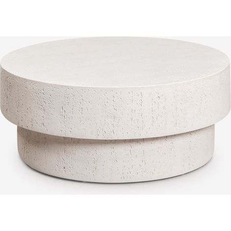 Table basse de jardin ronde en ciment Selara SKLUM  Ø90 cm