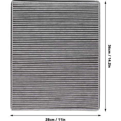 Ortviai Filtre à air pour purificateur Philips AC4076/4016/AC4147/ACP017/077 – haute efficacité, installation facile (1/4)