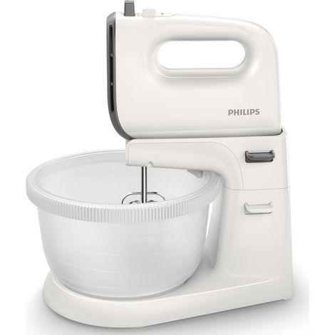 Batteur - PHILIPS - HR3745/00 - 450 W - 3 L - Blanc (1/4)