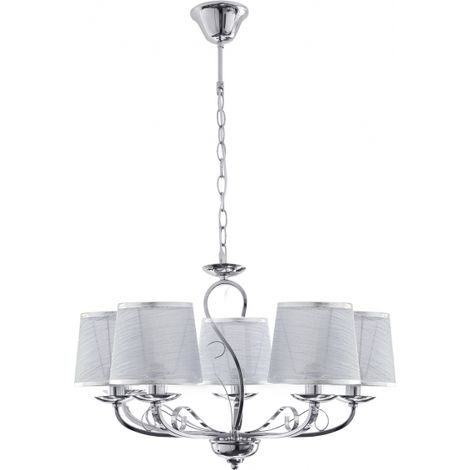 FABRILAMP Sumba Lampe 5xe14 Chrom REGx53x53