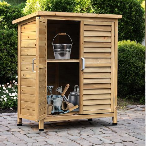 Chariot de jardin en legno di abete 87 x 46,5 x 96,5 cm (1/5)