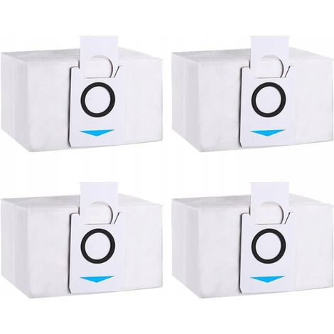 4 bolsas para el polvo para ecovacs Deebot X1 omni/T20 omni/T10 omni/X1 Turbo (1/3)