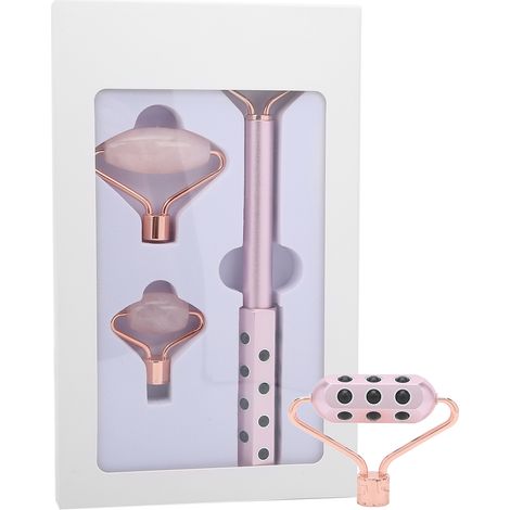 Rouleau de massage visage 4-en-1 en germanium, anti-rides raffermissant, lisseur de peau pour lifting naturel (1/5)