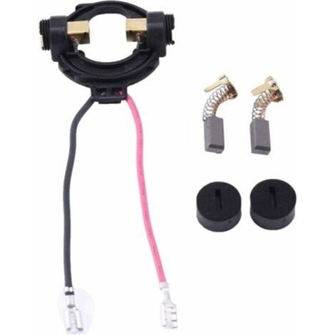 Capuchon de support de bloc de balais de charbon pour débroussailleuse Hitachi 328202, 334696, 328200, G18DSL, G18DL, G14DSL, G14DL, Ce18DSL