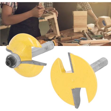 Accessoires pour machine à graver et tête de fraisage du bois en 2 parties, porte-outil 8 mm (1/5)