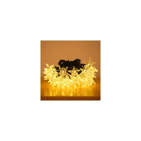 Guirlande lumineuse solaire d'extérieur, 5 m, 20 LED-Crezuo (1/4)