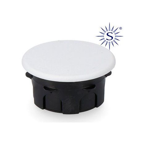 CAJA REDONDA DE EMPOTRAR Ø60x40mm CON GARRA METALICA. RETRACTILADA SOLERA 513 (1/3)