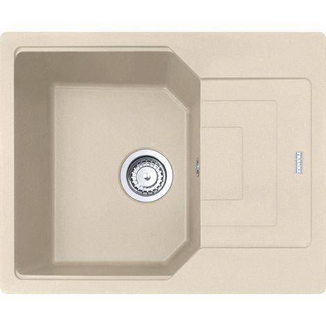 Franke Urban UBG 611-62. Tipo di lavello: Lavello ad incasso, Forma del lavandino: Rettangolare, Materiale del lavandino: Granito. Larghezza: 620 mm, Lunghezza: 500 mm, Profondità: 5... - 114.0686.741